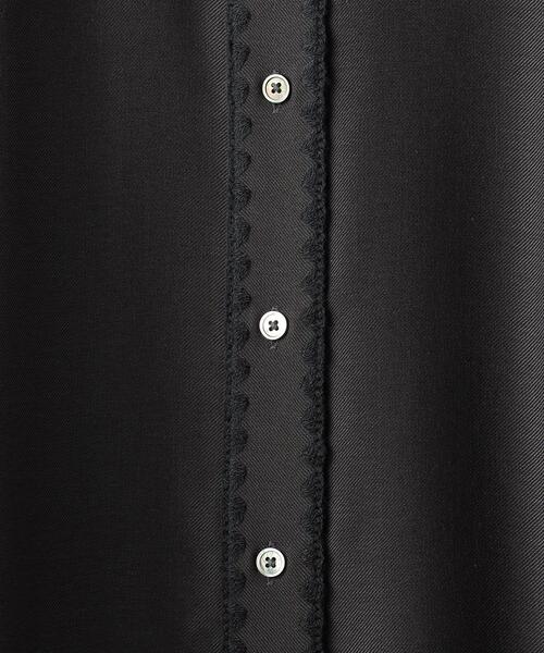 BEAUTY&YOUTH UNITED ARROWS（ビューティーアンドユースユナイテッドアローズ）の「キュプラブレンド エンブロイダリー シャツ（シャツ/ブラウス・レディース・ナチュラル/ダークブラウン・FREE）」の18枚目の写真