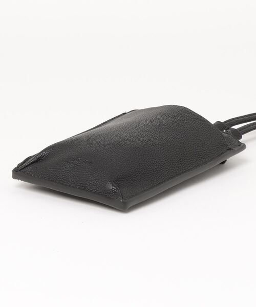 Legato Largo(レガートラルゴ)の「Legato Largo / レガートラルゴ / フルグレインフェイクレザー スマホショルダー / LG-D1161Z(ショルダーバッグ・レディース・グレイッシュベージュ/ライトブルー/ブラック/グレー・ONESIZE)」の20枚目の写真
