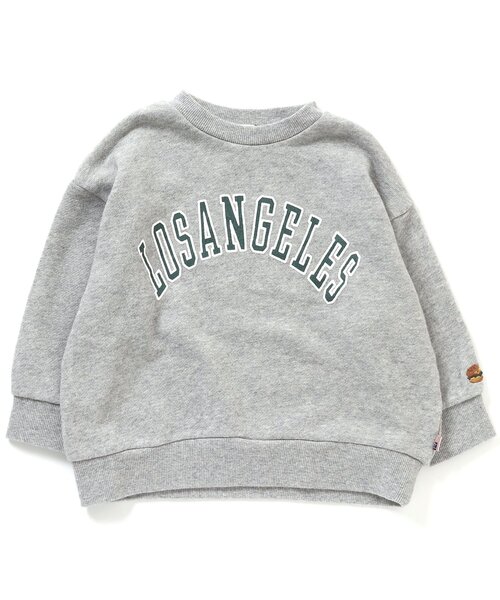F.O.KIDS(エフオーキッズ)の「アーチロゴスウェット(スウェット・キッズ・ネイビー/オレンジ/グリーン/レッド/アイボリー/グレー・80/90/95/100/110/120/130/140)」の3枚目の写真