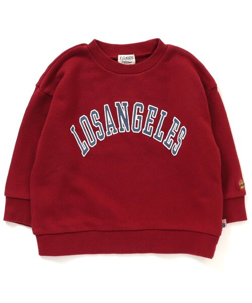 F.O.KIDS(エフオーキッズ)の「アーチロゴスウェット(スウェット・キッズ・ネイビー/オレンジ/グリーン/レッド/アイボリー/グレー・80/90/95/100/110/120/130/140)」の5枚目の写真