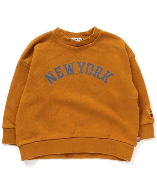 F.O.KIDS(エフオーキッズ)の「アーチロゴスウェット(スウェット・キッズ・ネイビー/オレンジ/グリーン/レッド/アイボリー/グレー・80/90/95/100/110/120/130/140)」の6枚目の写真