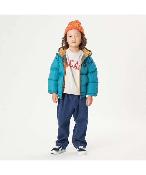 F.O.KIDS(エフオーキッズ)の「アーチロゴスウェット(スウェット・キッズ・ネイビー/オレンジ/グリーン/レッド/アイボリー/グレー・80/90/95/100/110/120/130/140)」の9枚目の写真