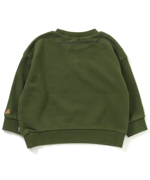 F.O.KIDS(エフオーキッズ)の「アーチロゴスウェット(スウェット・キッズ・ネイビー/オレンジ/グリーン/レッド/アイボリー/グレー・80/90/95/100/110/120/130/140)」の12枚目の写真