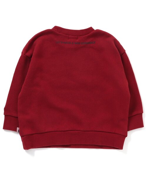 F.O.KIDS(エフオーキッズ)の「アーチロゴスウェット(スウェット・キッズ・ネイビー/オレンジ/グリーン/レッド/アイボリー/グレー・80/90/95/100/110/120/130/140)」の17枚目の写真
