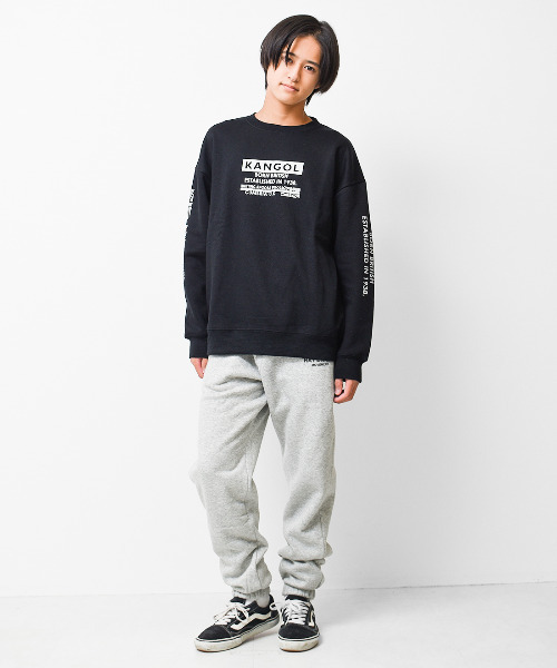 RAT EFFECT（ラットエフェクト）の「裏フリースジョガーパンツ（その他パンツ・キッズ・ブラック/チャコールグレー/杢グレー・130/120/140/160/150）」の7枚目の写真