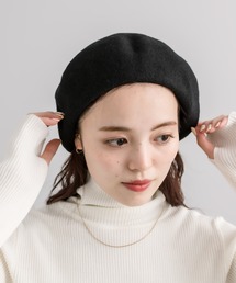 mystic | ウール混ベレー帽(ハンチング/ベレー帽)