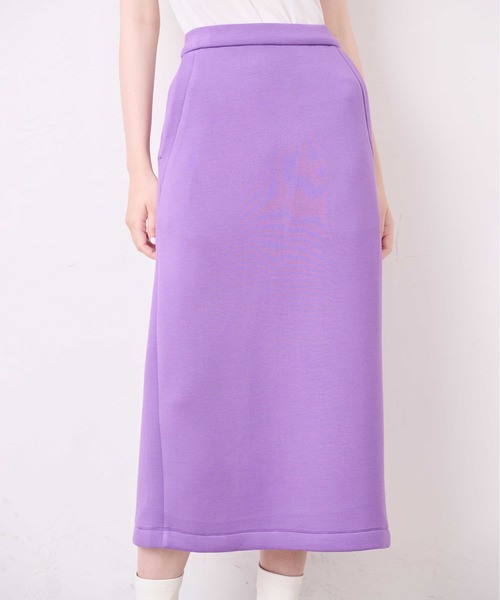 KOH.style（コースタイル）の「ダンボールバックスリットタイトスカート（スカート・レディース・ブラック/グレー/パープル・FREE）」の3枚目の写真