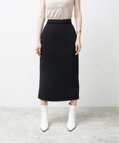 KOH.style（コースタイル）の「ダンボールバックスリットタイトスカート（スカート・レディース・ブラック/グレー/パープル・FREE）」の2枚目の写真