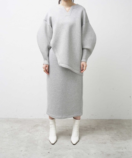 KOH.style（コースタイル）の「ダンボールバックスリットタイトスカート（スカート・レディース・ブラック/グレー/パープル・FREE）」の19枚目の写真