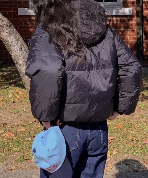 SONA（ソナ）の「SONYUNARA 羽毛ウィンターデイリーショートダウン（ダウンジャケット/コート・レディース・カーキブラウン/ブラック・FREE）」の21枚目の写真