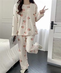 Dream garden（ドリームガーデン）の「コーラルフリース　パンツセット ルームウェア（ルームウェア/パジャマ）」