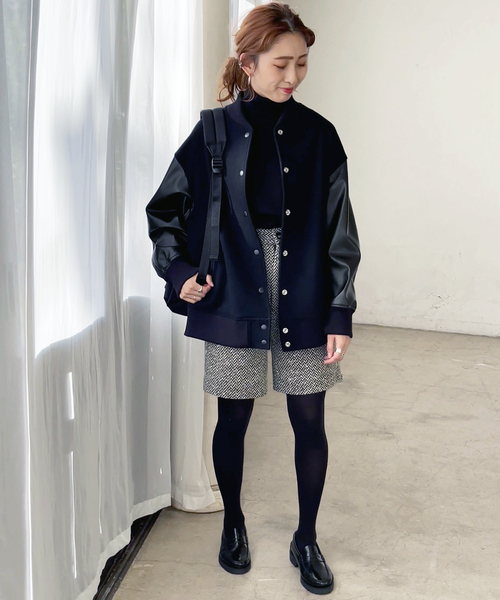 Spick & Span(スピックアンドスパン)の「ネップツィードショートパンツ(その他パンツ・レディース・マルチ・36/38)」の3枚目の写真