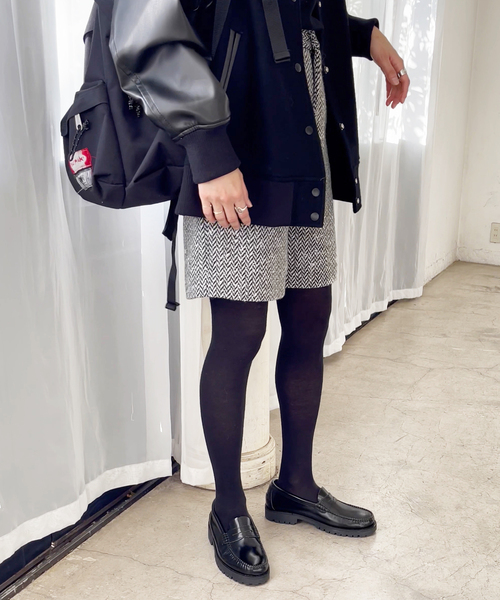 Spick & Span(スピックアンドスパン)の「ネップツィードショートパンツ(その他パンツ・レディース・マルチ・36/38)」の9枚目の写真