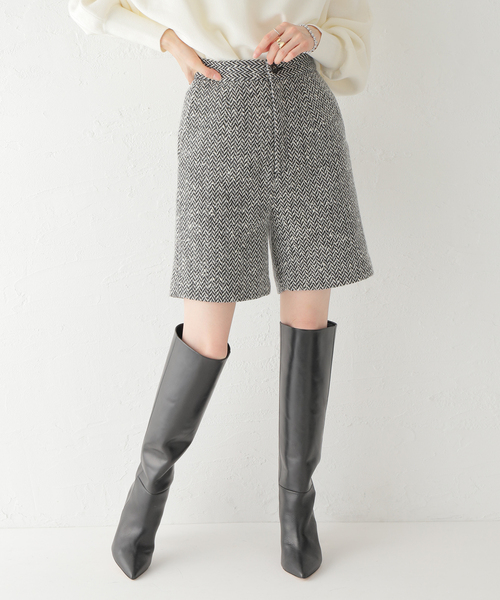 Spick & Span(スピックアンドスパン)の「ネップツィードショートパンツ(その他パンツ・レディース・マルチ・36/38)」の11枚目の写真