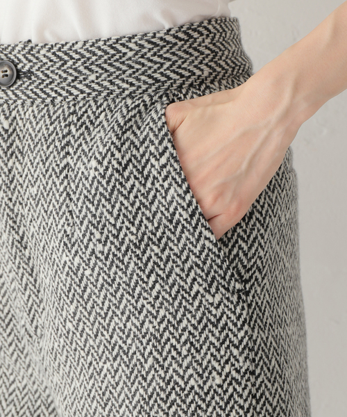 Spick & Span(スピックアンドスパン)の「ネップツィードショートパンツ(その他パンツ・レディース・マルチ・36/38)」の19枚目の写真