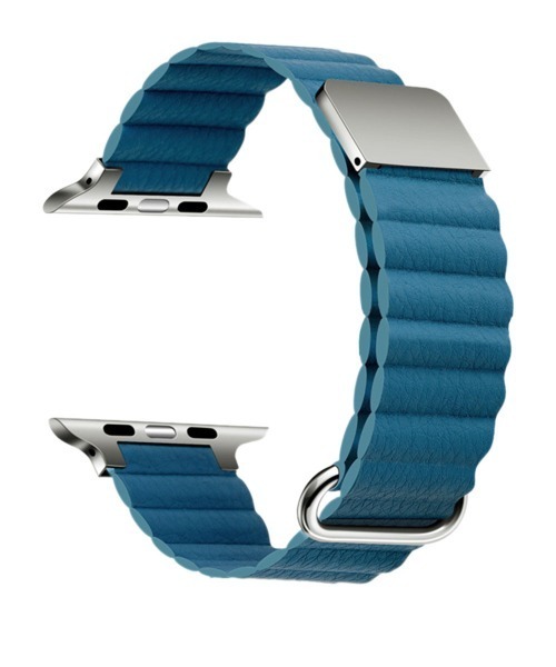 Urban Coral（アーバンコーラル）の「Apple Watch Band / アップルウォッチ バンド くすみカラーマグネットPUレザー / Urban Coral（デジタル腕時計・レディース・ローズ系/ネイビー/オレンジ/ブルー系その他/ベージュ/パープル/ベージュ系その他/ブラウン/レッド/ライトグレー/ホワイト/グレー/ブラック/カーキ/ピンク系その他/ローズ系1/ピンク系その他2/ライトグレー系/ベージュ系/ベージュ系その他2/ブラック系その他/ブラウン系その他/ホワイト系その他・40mm/44mm）」の16枚目の写真