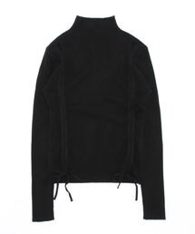 esutoreja | Rib side tie-up top(ニット/セーター)