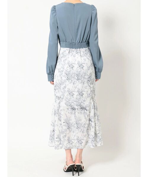 RESEXXY（リゼクシー）の「パターン切替マーメイドワンピース（ワンピース・レディース・グレー/ブルー/イエロー・FREE）」の17枚目の写真