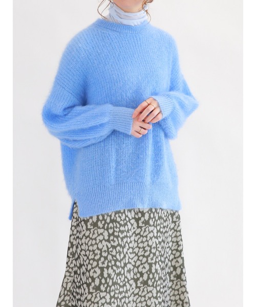 Te chichi（テチチ）の「エアリーシャギーニット（ニット/セーター