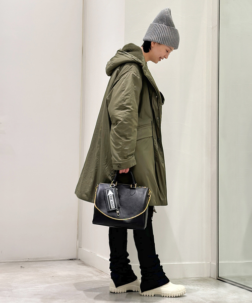ARMY TWILL（アーミーツイル）の「【ARMY TWILL / アーミーツイル】 別注 リバーシブルコート（モッズコート・レディース・カーキ・FREE）」の9枚目の写真