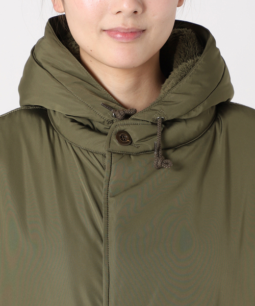 ARMY TWILL（アーミーツイル）の「【ARMY TWILL / アーミーツイル】 別注 リバーシブルコート（モッズコート・レディース・カーキ・FREE）」の12枚目の写真