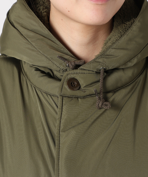 ARMY TWILL（アーミーツイル）の「【ARMY TWILL / アーミーツイル】 別注 リバーシブルコート（モッズコート・レディース・カーキ・FREE）」の18枚目の写真