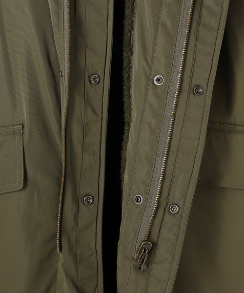 ARMY TWILL（アーミーツイル）の「【ARMY TWILL / アーミーツイル】 別注 リバーシブルコート（モッズコート・レディース・カーキ・FREE）」の20枚目の写真