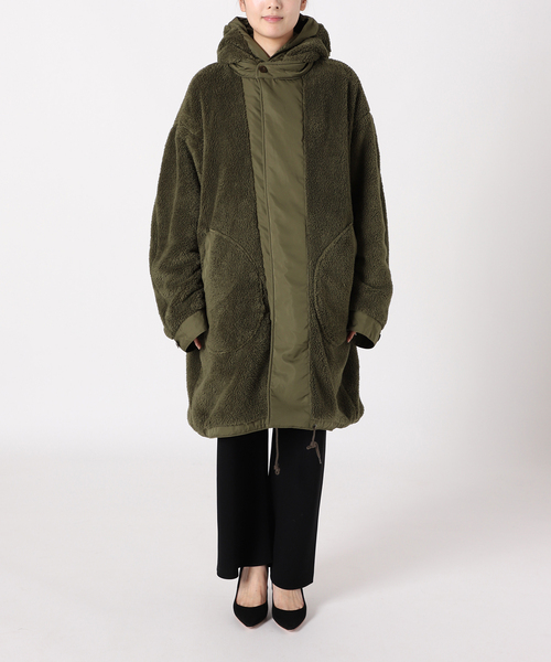ARMY TWILL（アーミーツイル）の「【ARMY TWILL / アーミーツイル】 別注 リバーシブルコート（モッズコート・レディース・カーキ・FREE）」の22枚目の写真