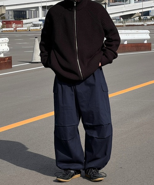 kutir(クティール)の「ドライバーズニットカーディガン(ニット/セーター・メンズ・ブラック/アイボリー/グレー・MEDIUM/LARGE)」の7枚目の写真