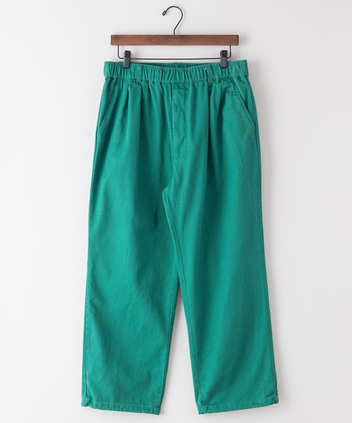 【ROOT THREE/ルートスリー】スケーターパンツ ワイドパンツ 裾ドローコード ウエストゴム（その他パンツ）｜ROOT THREE（ルートスリー）