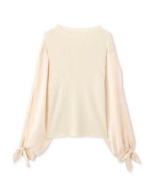 PROPORTION BODY DRESSING（プロポーションボディドレッシング）の「スリットスリーブニット / 1213170206（ニット/セーター・レディース・ライトグリーン/ピンク/ホワイト系その他・FREE）」の22枚目の写真