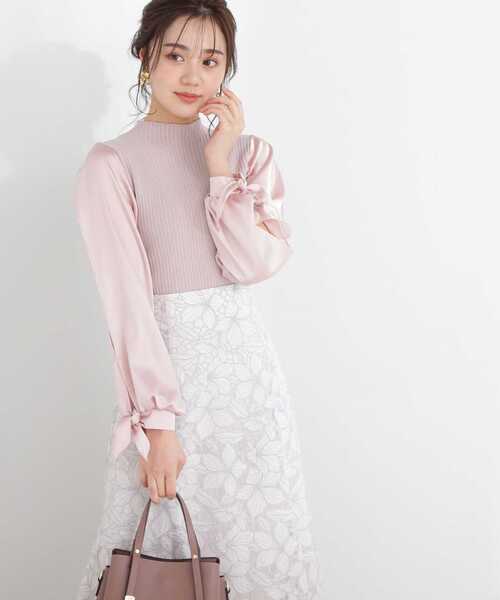 PROPORTION BODY DRESSING（プロポーションボディドレッシング）の「スリットスリーブニット / 1213170206（ニット/セーター・レディース・ライトグリーン/ピンク/ホワイト系その他・FREE）」の18枚目の写真