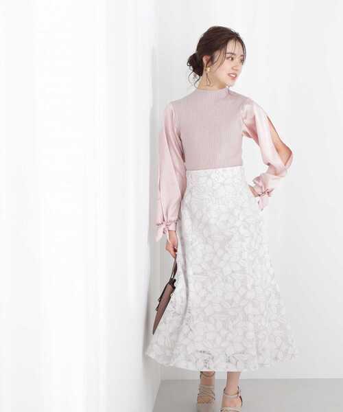 PROPORTION BODY DRESSING（プロポーションボディドレッシング）の「スリットスリーブニット / 1213170206（ニット/セーター・レディース・ライトグリーン/ピンク/ホワイト系その他・FREE）」の20枚目の写真