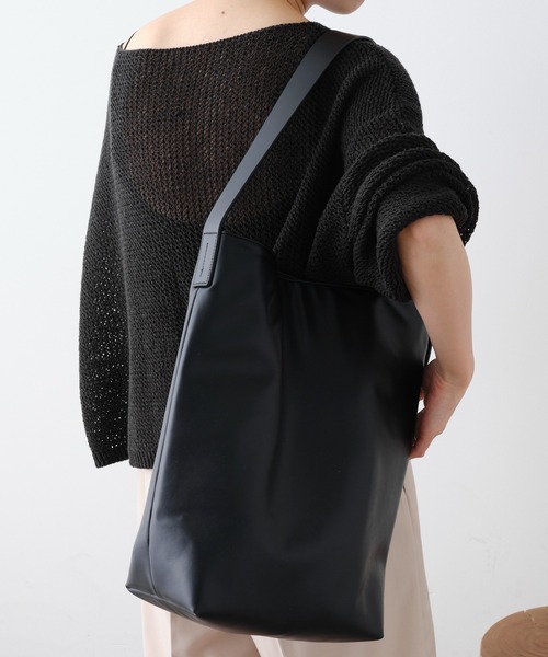 Omekashi（オメカシ）の「ワンハンドルトートバッグ（トートバッグ・レディース・ライトグレー/ブラック・ONE SIZE）」の14枚目の写真