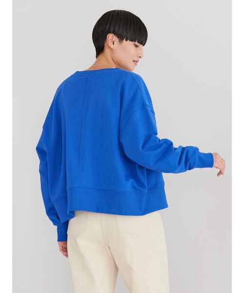 AMERICAN HOLIC（アメリカンホリック）の「リングドット裏毛カーディガン（カーディガン/ボレロ・レディース・レッド/ブルー/グリーン/アイボリー・M/L）」の8枚目の写真