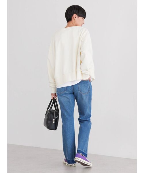 AMERICAN HOLIC（アメリカンホリック）の「リングドット裏毛カーディガン（カーディガン/ボレロ・レディース・レッド/ブルー/グリーン/アイボリー・M/L）」の15枚目の写真