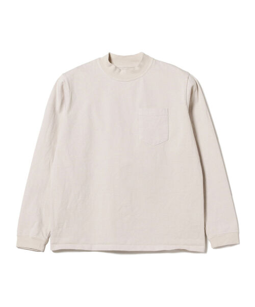 NECESSARY or UNNECESSARY(ネセサリーオアアンネセサリー)の「NECESSARY or UNNECESSARY / MOCK NECK(Tシャツ/カットソー・メンズ・オフホワイト/グリーン/イエロー・LARGE)」の12枚目の写真