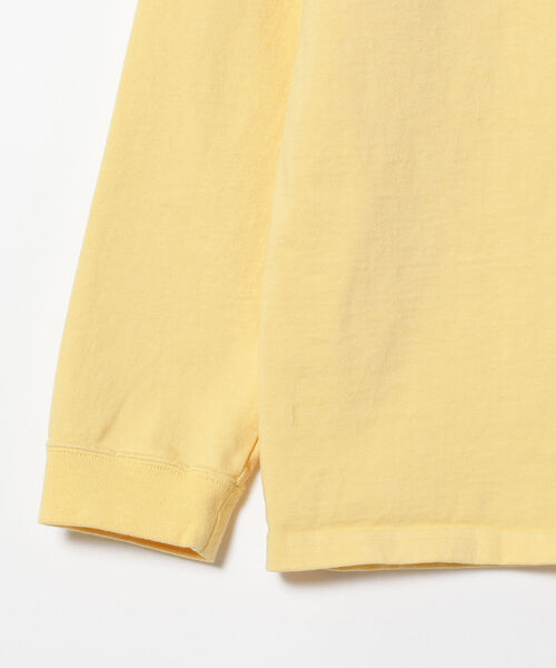 NECESSARY or UNNECESSARY(ネセサリーオアアンネセサリー)の「NECESSARY or UNNECESSARY / MOCK NECK(Tシャツ/カットソー・メンズ・オフホワイト/グリーン/イエロー・LARGE)」の5枚目の写真