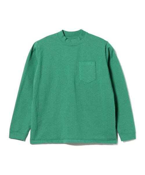 NECESSARY or UNNECESSARY(ネセサリーオアアンネセサリー)の「NECESSARY or UNNECESSARY / MOCK NECK(Tシャツ/カットソー・メンズ・オフホワイト/グリーン/イエロー・LARGE)」の8枚目の写真