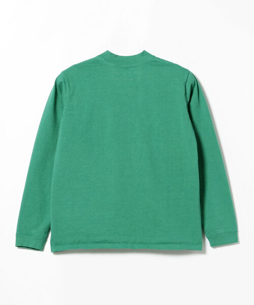 NECESSARY or UNNECESSARY(ネセサリーオアアンネセサリー)の「NECESSARY or UNNECESSARY / MOCK NECK(Tシャツ/カットソー・メンズ・オフホワイト/グリーン/イエロー・LARGE)」の9枚目の写真
