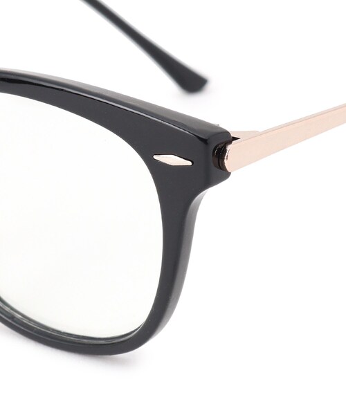 OPAQUE.CLIP（オペークドットクリップ）の「◆だてメガネ【UV】（サングラス・レディース・ブラック/ダークブラウン・00）」の5枚目の写真