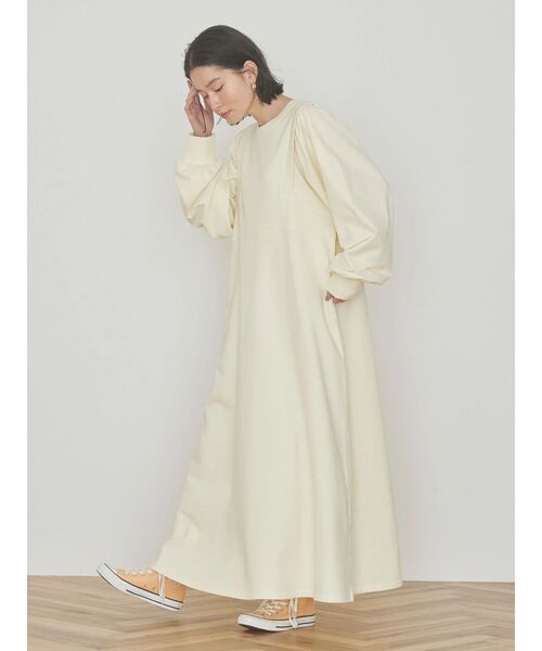 セール】ボリュームスリーブ裏毛ワンピース（ワンピース）｜AMERICAN