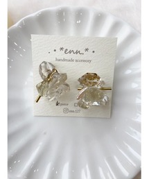 【enn】レジンピアス(MA)
