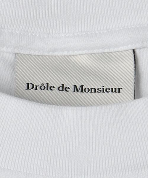 Drole De Monsieur（ドロール ド ムッシュ）の「＜DROLE DE MONSIEUR＞ D TEE/Tシャツ（Tシャツ/カットソー・メンズ・ホワイト・M/L）」の8枚目の写真