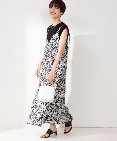 NOLLEY’S（ノーリーズ）の「【WEB限定カラーあり】5C BASIC ノースリーブTシャツ（Tシャツ/カットソー・レディース・ロイヤルブルー/ホワイト/ホワイト系その他5/チャコールグレー/キャメル/ピンク/ブラック・36/38）」の15枚目の写真