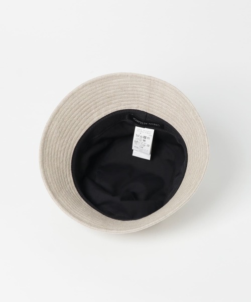 URBAN RESEARCH（アーバンリサーチ）の「リネンバケットハット（ハット・レディース・ベージュ/ブラック・-）」の12枚目の写真