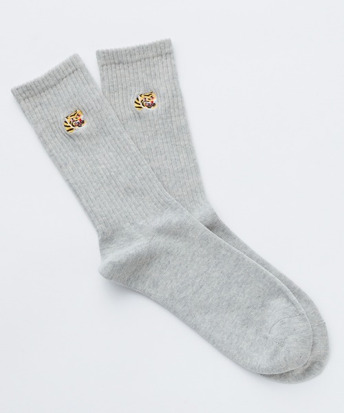 WHIMSIC（ウィムジック）の「【UNISEX】スーベニアソックス（ソックス/靴下・メンズ・パープル/ホワイト/ピンク/グレー/ブルー・FREE）」の3枚目の写真