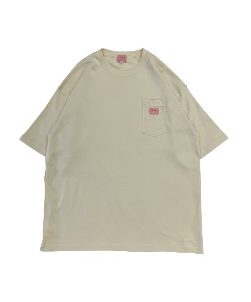 BIG MIKE（ビッグマイク）の「BIG MIKE ビッグマイク/ 9.1oz ヘビーウェイト ワイドシルエット サングラスポケット 半袖Tシャツ ポケT ユニセックス 102328520（Tシャツ/カットソー・メンズ・ホワイト/ブラック/グレー/サンドベージュ/ナチュラル/グレイッシュブルー・MEDIUM/LARGE/X-LARGE）」の15枚目の写真