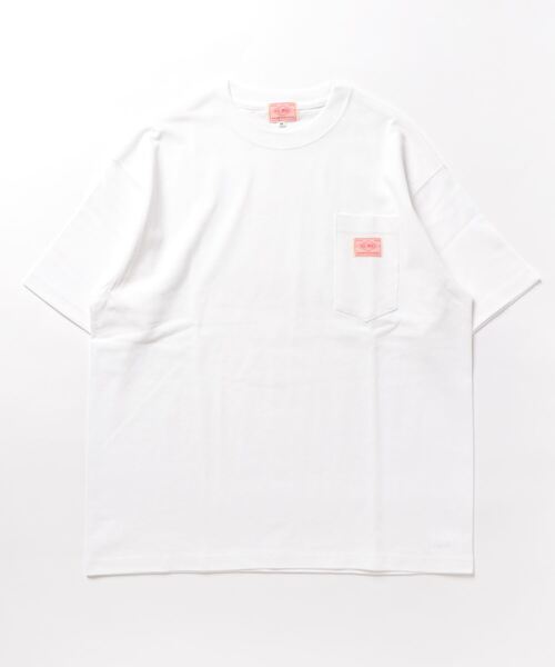 BIG MIKE（ビッグマイク）の「BIG MIKE ビッグマイク/ 9.1oz ヘビーウェイト ワイドシルエット サングラスポケット 半袖Tシャツ ポケT ユニセックス 102328520（Tシャツ/カットソー・メンズ・ホワイト/ブラック/グレー/サンドベージュ/ナチュラル/グレイッシュブルー・MEDIUM/LARGE/X-LARGE）」の19枚目の写真