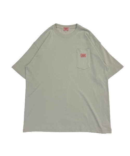 BIG MIKE（ビッグマイク）の「BIG MIKE ビッグマイク/ 9.1oz ヘビーウェイト ワイドシルエット サングラスポケット 半袖Tシャツ ポケT ユニセックス 102328520（Tシャツ/カットソー・メンズ・ホワイト/ブラック/グレー/サンドベージュ/ナチュラル/グレイッシュブルー・MEDIUM/LARGE/X-LARGE）」の12枚目の写真